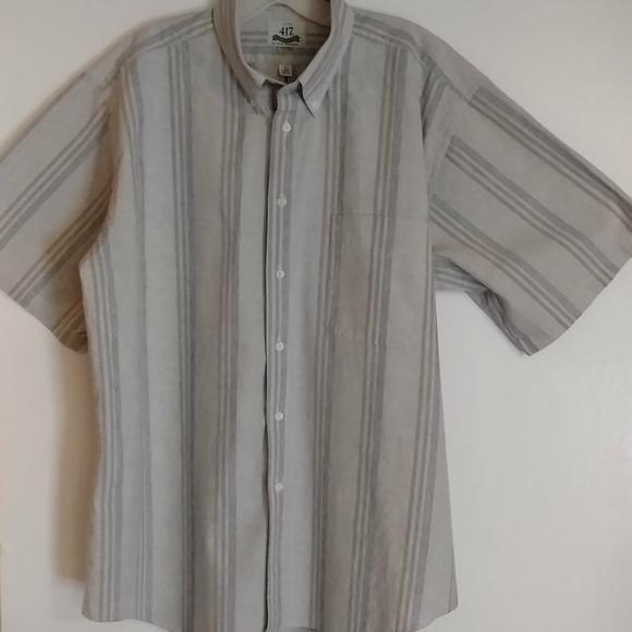 Van Heusen Other - Van Heusen Men's 417 Short Sleeve Button Dn Shirt